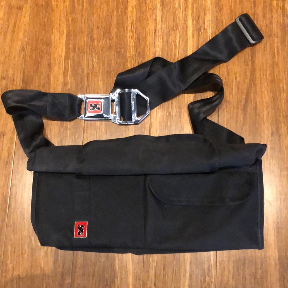 Chrome Shoulder Sling Bag